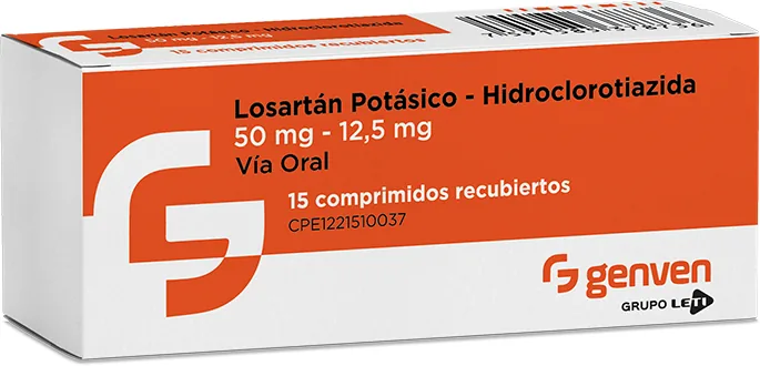 Losartan Potasico 50 MG x 60 Tab Genven