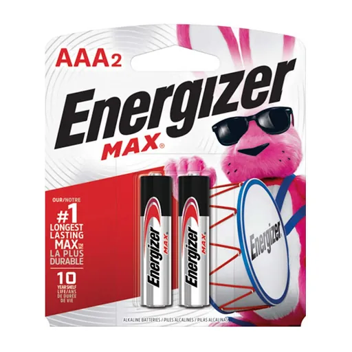 Pilas Energizer Max Alkalina Aaax2