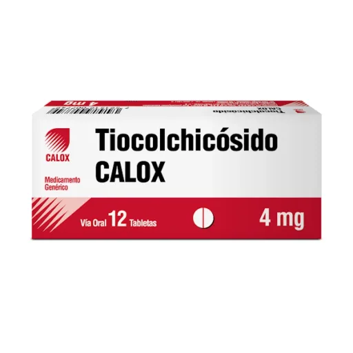 Tiocolchicosido 4MG x 12 Tab Calox