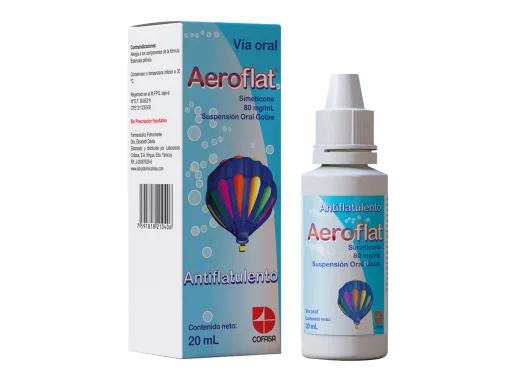 Aeroflat 80MG/ml X20ML Susp Oral Gotas Cofasa