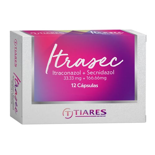Itrasec 33.33MG+166.66MG x 12 Capsulas T