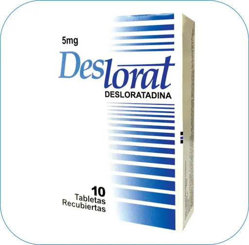 Deslorat 5MG x 20 Tab Rec Oftalmi