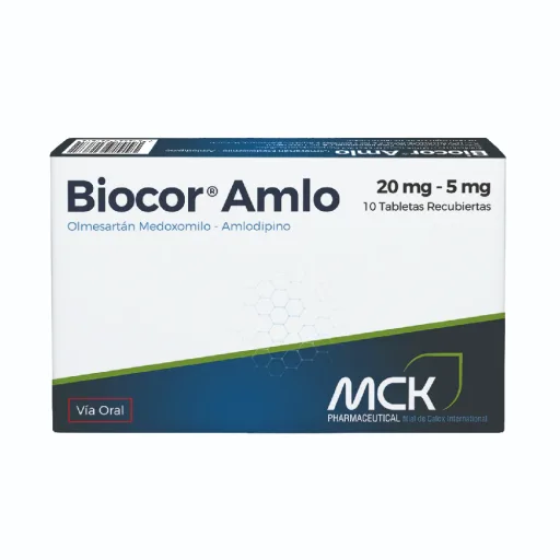 Biocor Amlo 40MG/5MG x 30 Tab Rec Calox