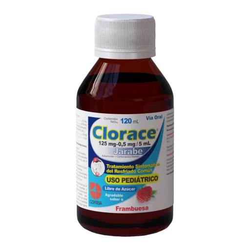 Clorace 125MG-0.5MG/5ML x 120ML Jbe Uso Ped Cofasa