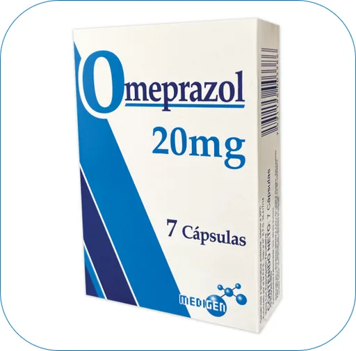 Omeprazol 20MG x 30 Cap Medigen Oftalmi