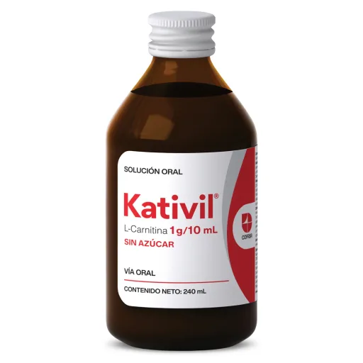 Kativil 1G/10ML X120ML Sol Oral sin Azucar Cofasa