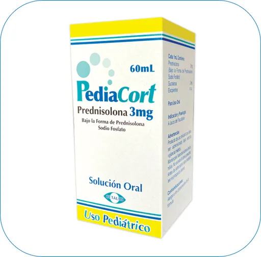 Pediacort 3MG x 60ML Sol Oral Ped Oftalmi