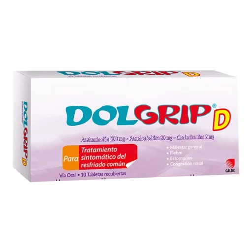 Dolgrip D x 10 Tab Calox