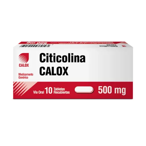 Citicolina 500MG x 10 Tab Calox