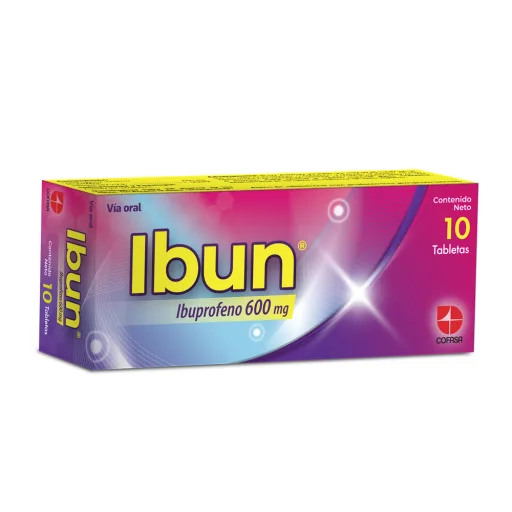 Ibun 600MG x 10Tab Cofasa