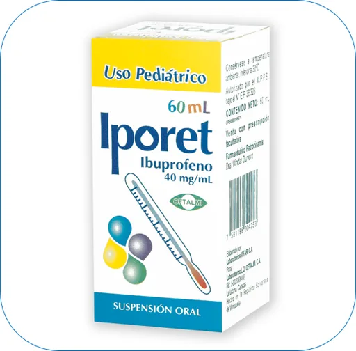 Iporet 40MG/ml Suspension Oral 60ML Pediatrico Oftalmi