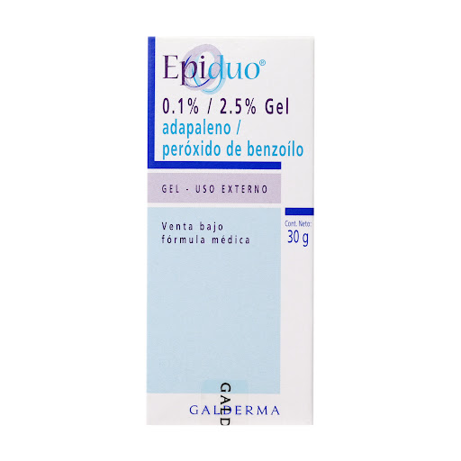 Epiduo 0,1%/2,5% Gel x 30G Galderma