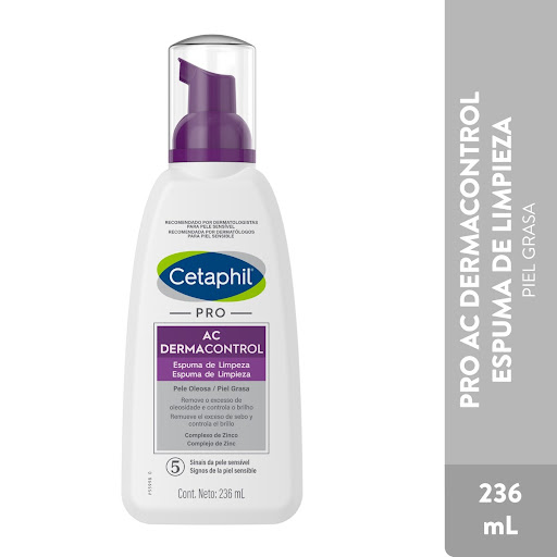 Cetaphil Espuma de Limpieza Dermacontrol Piel Grasa x 236ML