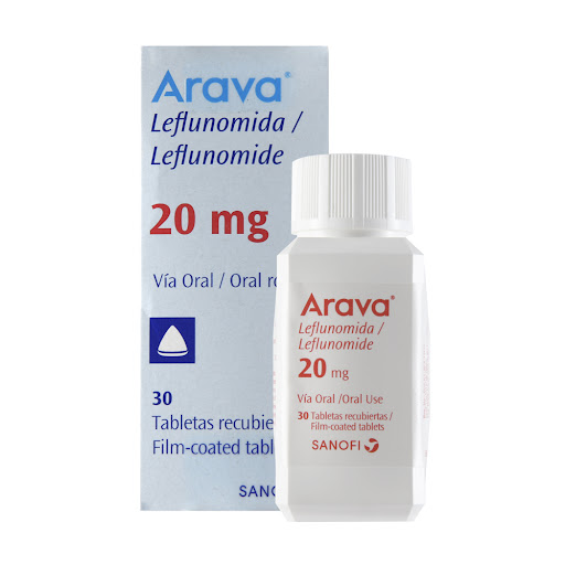 Arava 20MG x 30 Tabletas Recubiertas Sanofi