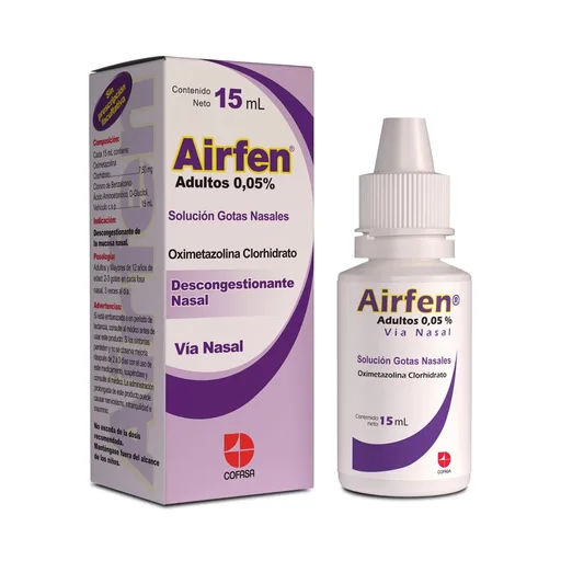 Airfen 0,05% x 15ML Gotas Nasales Adultos Cofasa