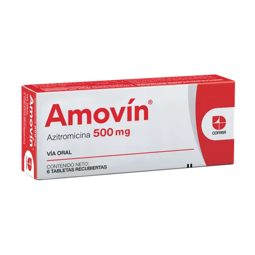 Amovin 500 MG X3 Tab Rec Cofasa
