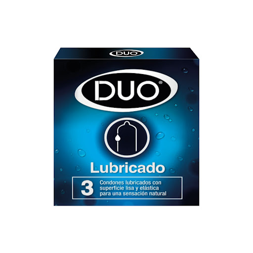 Preservativos Duo- Lubricado x 3 Und