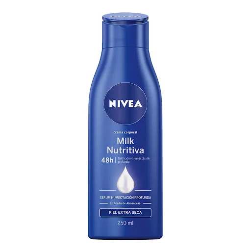 Nivea Crema Corporal Milk Nutritiva 5 en 1 x 250ML Nivea