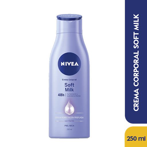 Crema Nivea Body Soft Milk x 250ML Nivea
