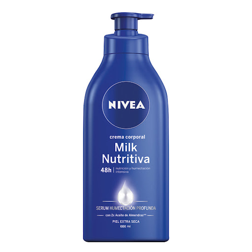 Nivea Crema Corporal Milk Nutrivitiva x 1000ML Piel Extra Seca Nivea