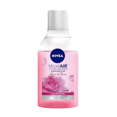 Agua Micelar Nivea Agua D Rosas 400ML