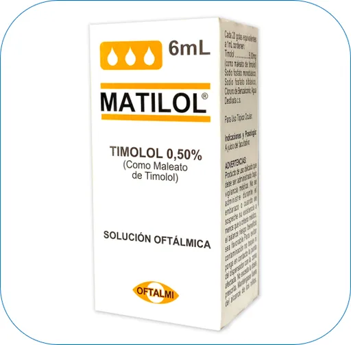 Matilol 0.50% x 6ML Sol Oftalmica Oftalmi
