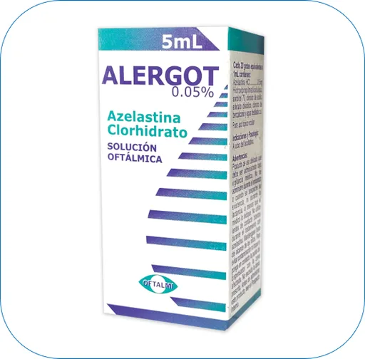 Alergot 0.05% X5ML Gotas Oftalmicas Oftalmi