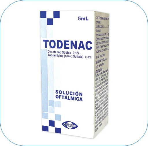 Todenac x 5ML Sol Oftalmica Gotas Oftalmi