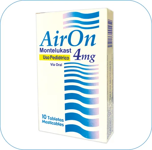 Airon 4MG x 10 Tab Mas Pediatrico Oftalmi