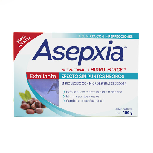 Asepxia Jabon Exfoliante x 100G Asepxia / Front