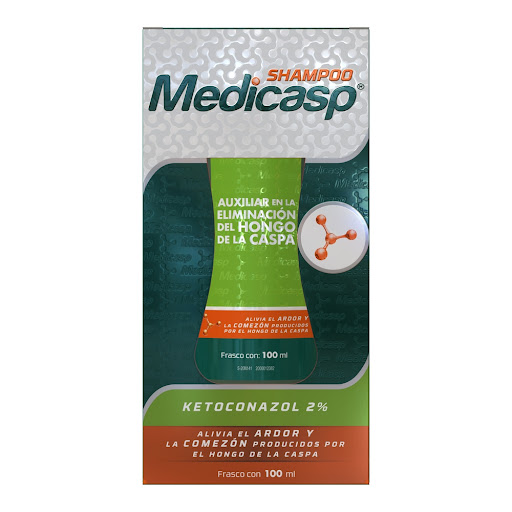 Medicasp 2% Shampoo x 100ML Front