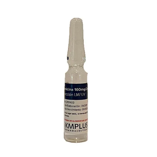 Gentamicina Amp 160MG/2ML I.m/i.v