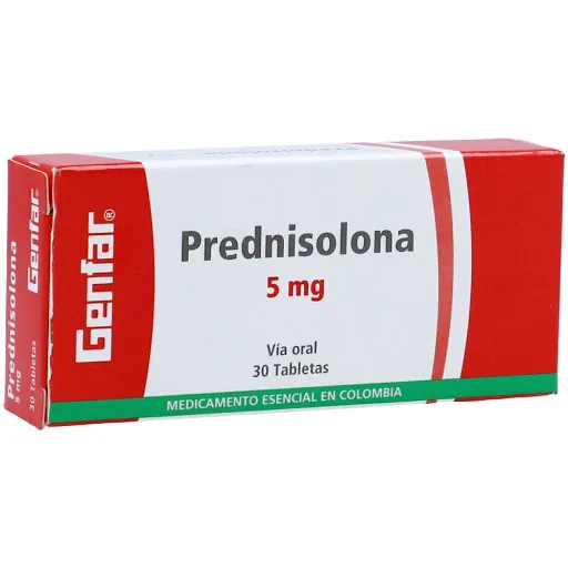 Prednisolona 5MG x 10 Tab Kmplus