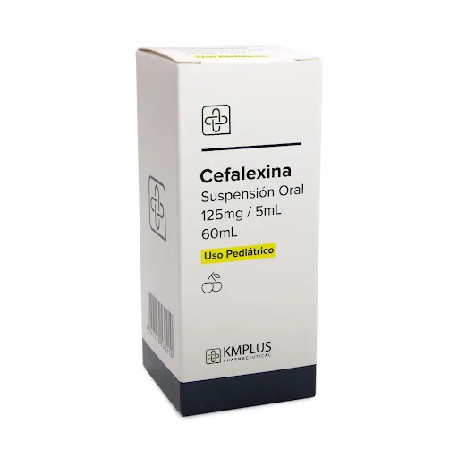 Cefalexina Susp 125/5ML x 60ML Kmplus