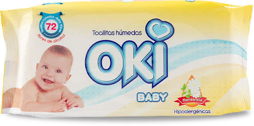 Toallas Humedas Oki Manzanilla x 72 Unid Oki
