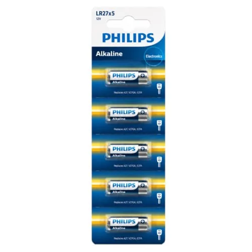 Pilas Philips Alcalina 27A