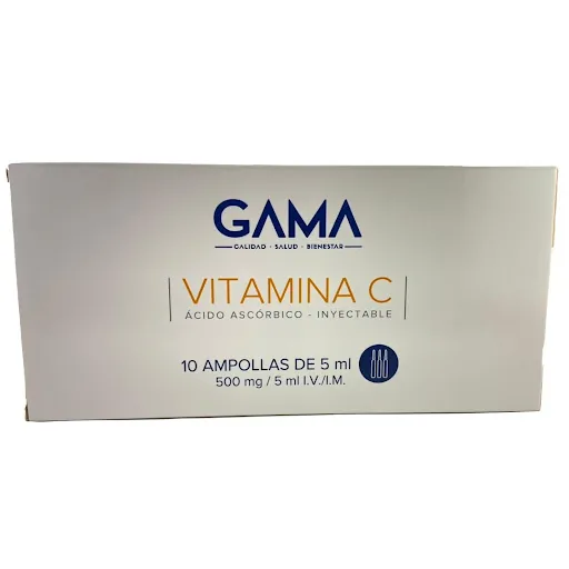 Vitamina C 500MG/5ML I.m/i.v Ampolla