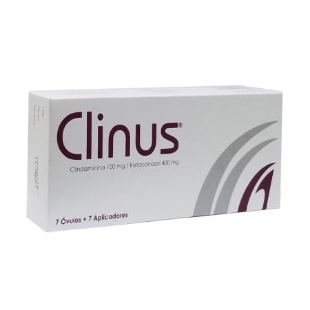 Clinus 100/400MG x 7 Ovulos
