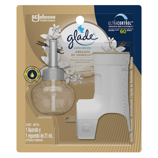 Aromatizante Glade Abrazos de Vainilla x 21ML Sc Johnson