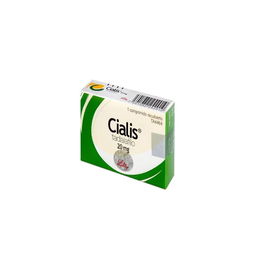 Cialis 20MG x 1 Comprimido Recubierto Ccm