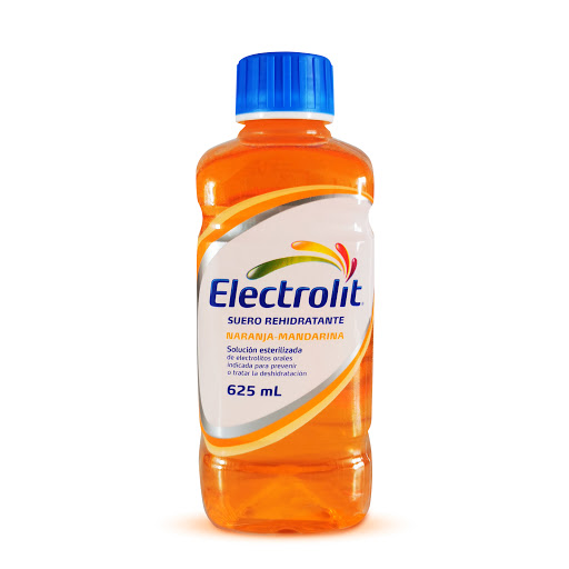 Electrolit Suero Rehidratante Sabor Naranja-mandarina x 625ML Pisa / Fronte
