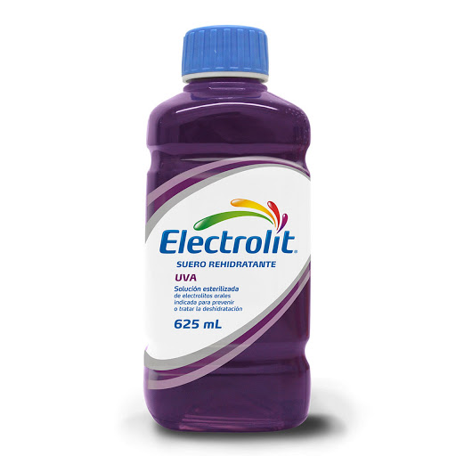 Electrolit Suero Rehidratante Sabor Uva x 625ML Pisa / Fronte