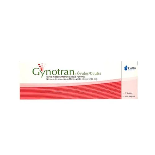 Gynotran Metronidazol 750MG - 200 MG x 7