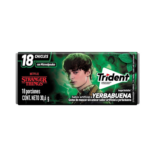 Trident Sabor Yerbabuena x 18 Chicles Mondelez