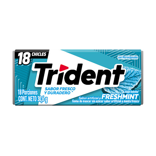 Trident Sabor a Freshmint x 18 Chicles Mondelez