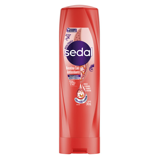 Shampoo Keratina Sedal con Antioxidante x 340ML Dimassi