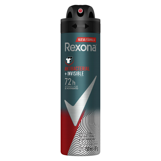 Desodorante Rexona Antibacterial Aerosol x 150ML Dimassi