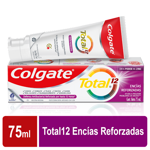 Crema Dental Colgate Total 12 Encias Reforzadas x 75ML Colgate Palmolive