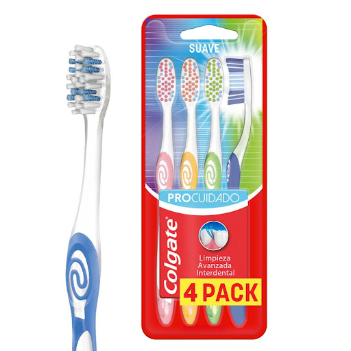 Cepillo Dental Colgate Procuidado x 4 Unds Colgate Palmolive