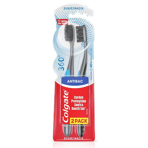 Cepillo Dental Colgate 360 x 2 Unds Colgate Palmolive